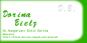 dorina bielz business card